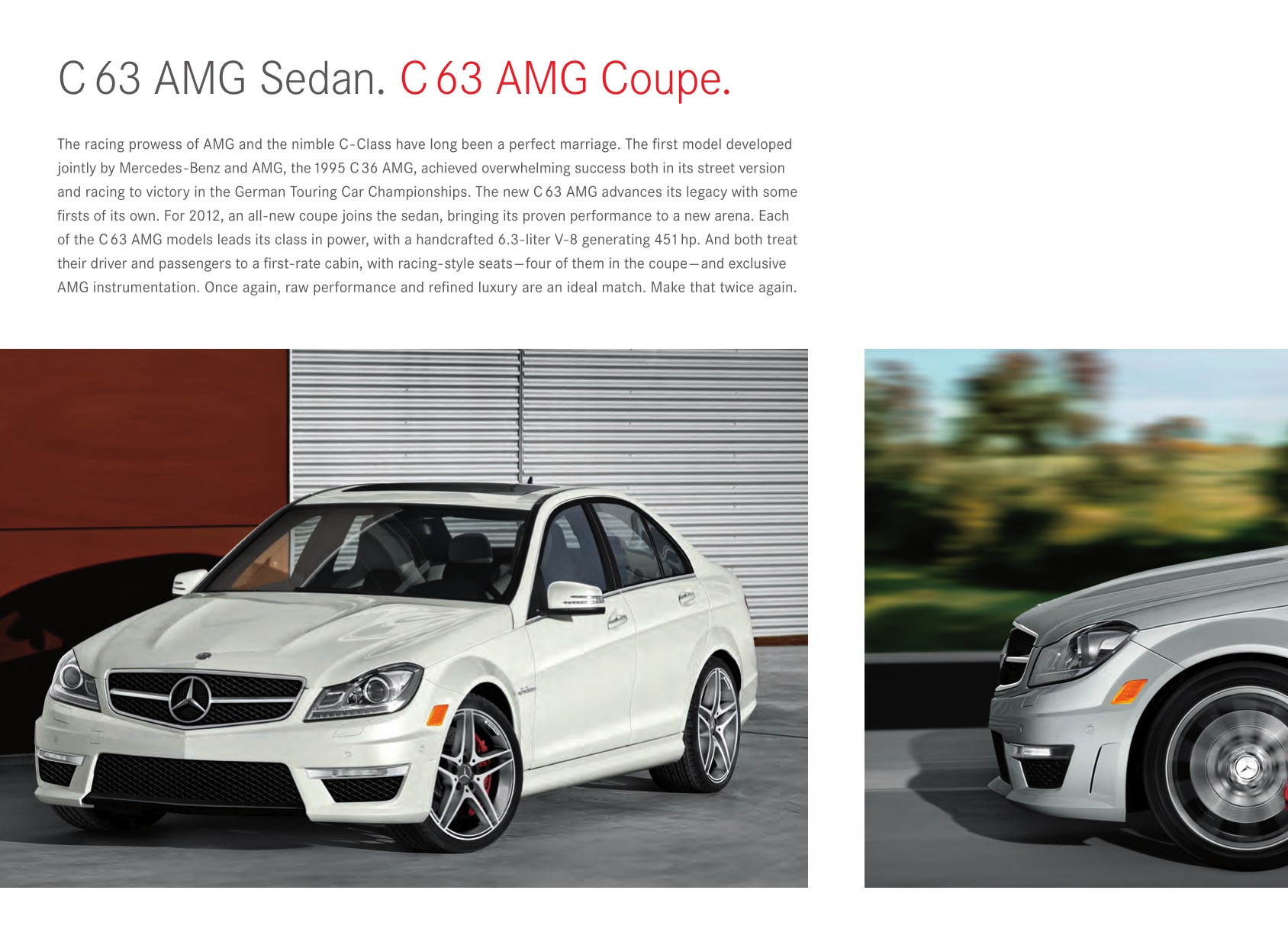 2012 Mercedes-Benz AMG Brochure Page 22